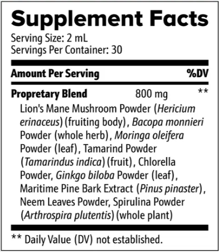 Pineal Guardian Supplement Facts